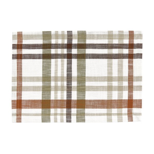 Autumn Plaid Placemat SplitP